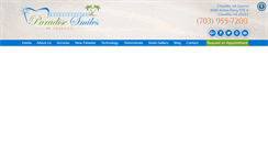 Desktop Screenshot of paradisesmilesofchantilly.com